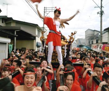 最上川花火大会　ポスター