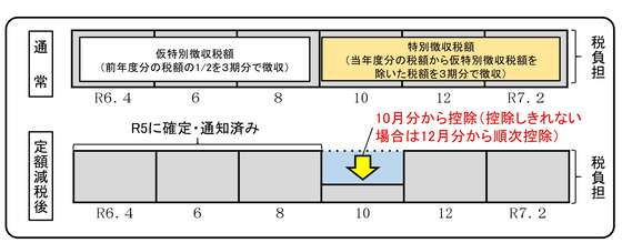 定額減税年金特徴